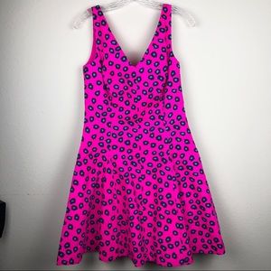Lilly Pulitzer Hot Pink Animal Print Dress